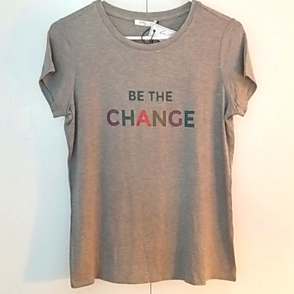 Be The Change Graphic Tee